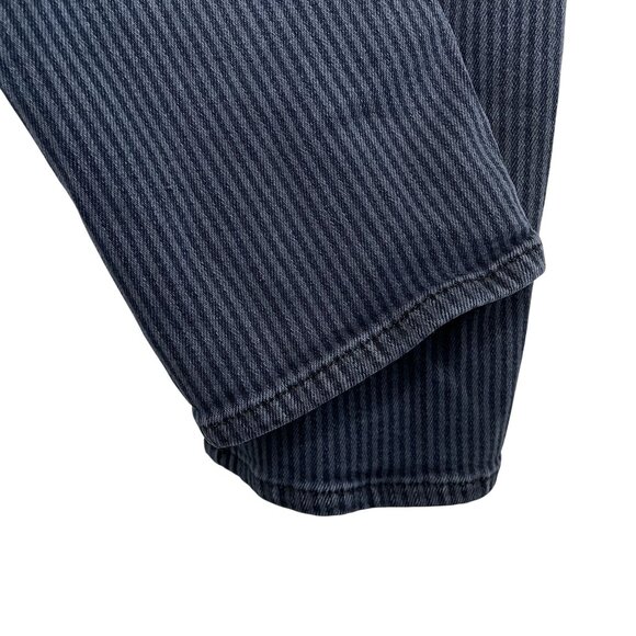 Ética Scarlet Slim Striped High-Rise Frayed Hem Jeans, 29 - Picture 6 of 12